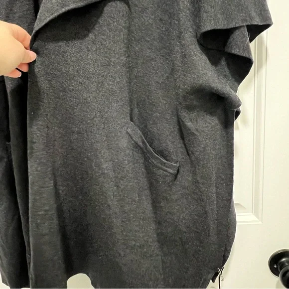 NWT Lululemon After Asana Wrap Heathered Black O/S - Picture 6 of 12